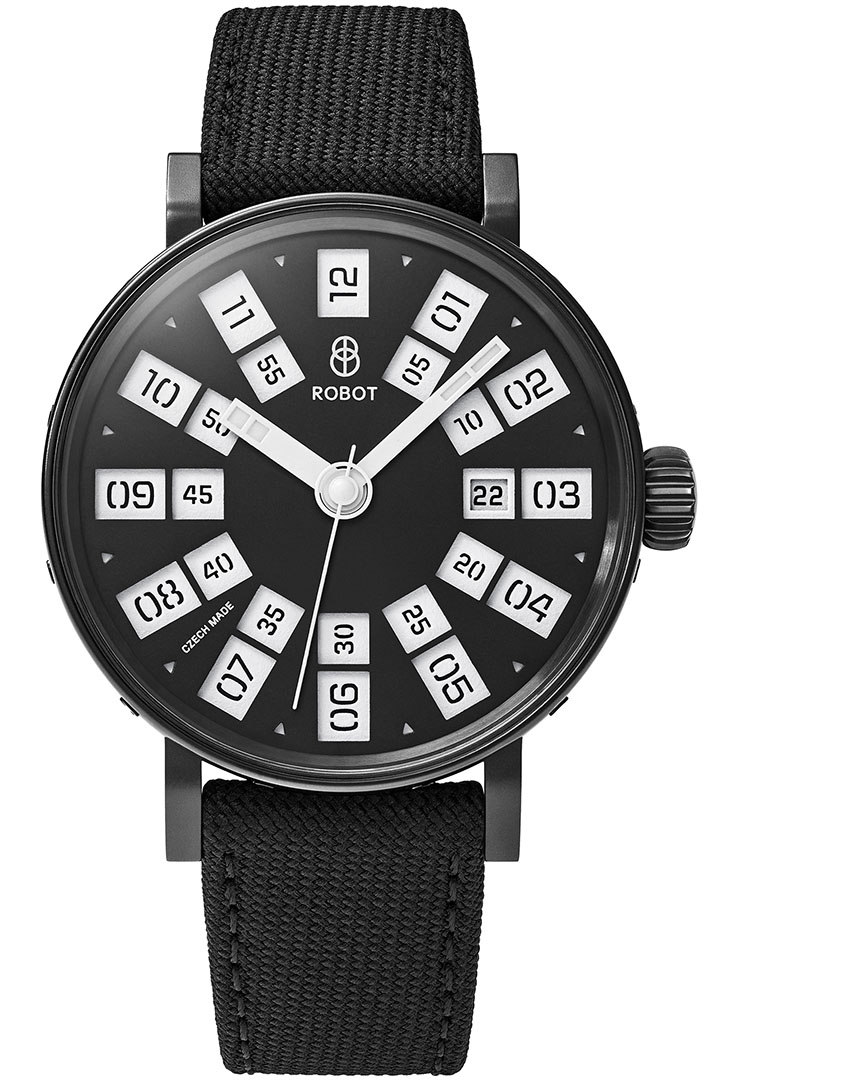 ROBOT Graphic Analog Black 2202ST02 soldat home