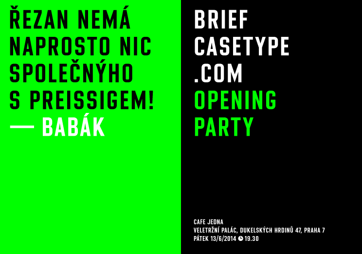 Pozvanka Briefcase Type Foundry BLOG