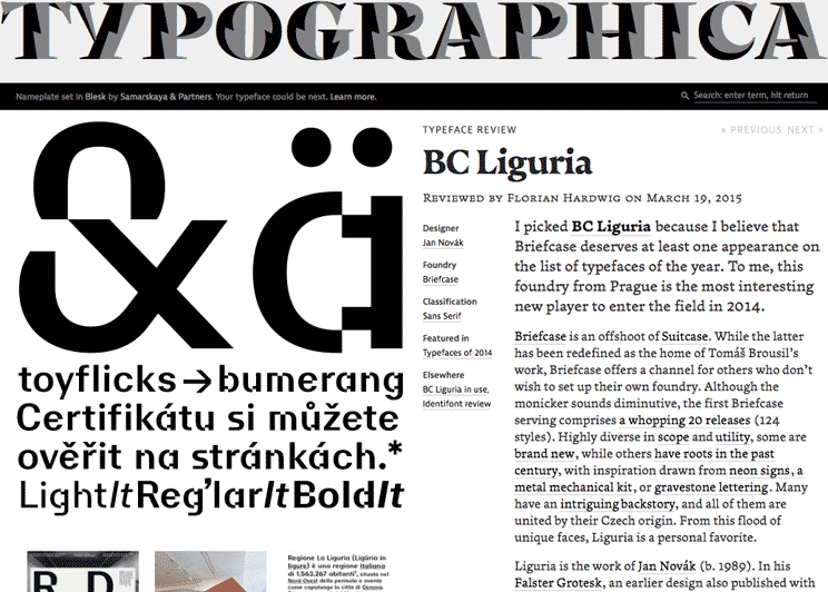 Typographica Liguria